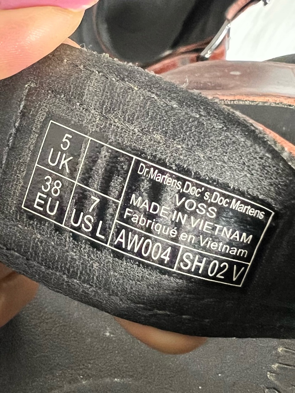 Dr. Martens Brown Leather Platform Sandals - Picture 7 of 7